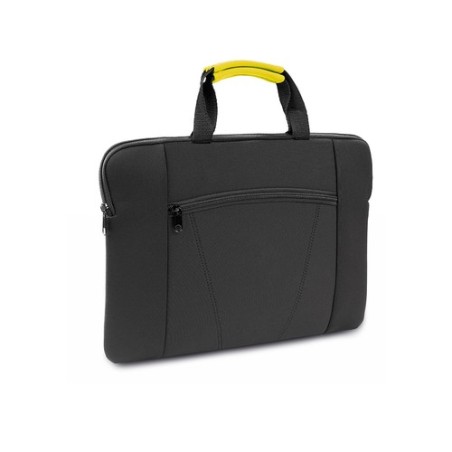 Housse élégante et pratique personnalisée pour ordinateur portable - Xenac Matières : softshell Couleurs : noir livraison expres