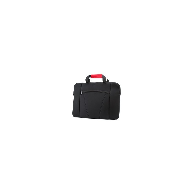 Housse élégante et pratique personnalisée pour ordinateur portable - Xenac Matières : softshell Couleurs : noir cadeau client or