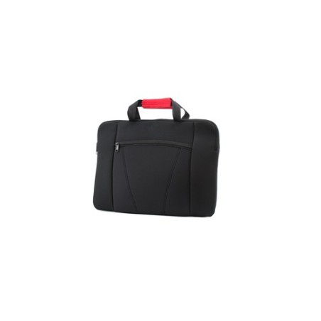 Housse élégante et pratique personnalisée pour ordinateur portable - Xenac Matières : softshell Couleurs : noir cadeau client or