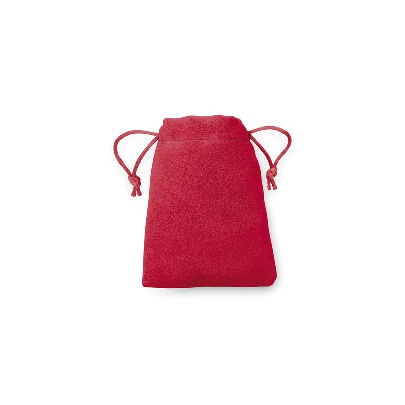 Sac Personnalisé Publicitaire Éco-responsable Hidra Matières : suédine Couleurs : rouge