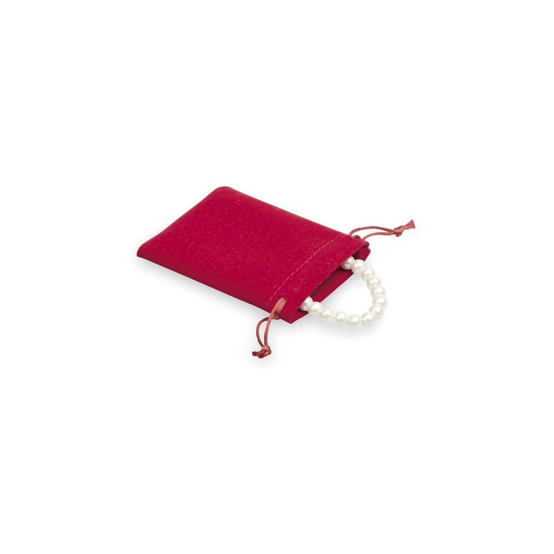 Sac Personnalisé Publicitaire Éco-responsable Hidra Matières : suédine Couleurs : rouge goodies publicitaire événementiel