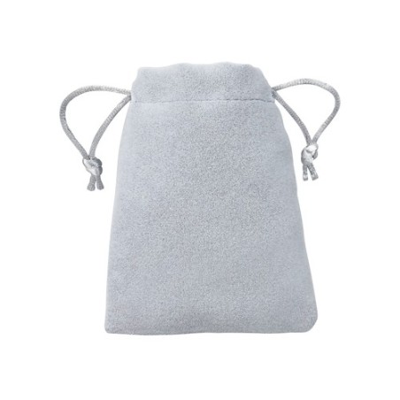 Sac Personnalisé Publicitaire Éco-responsable Hidra Matières : suédine Couleurs : gris goodies publicitaire événementiel
