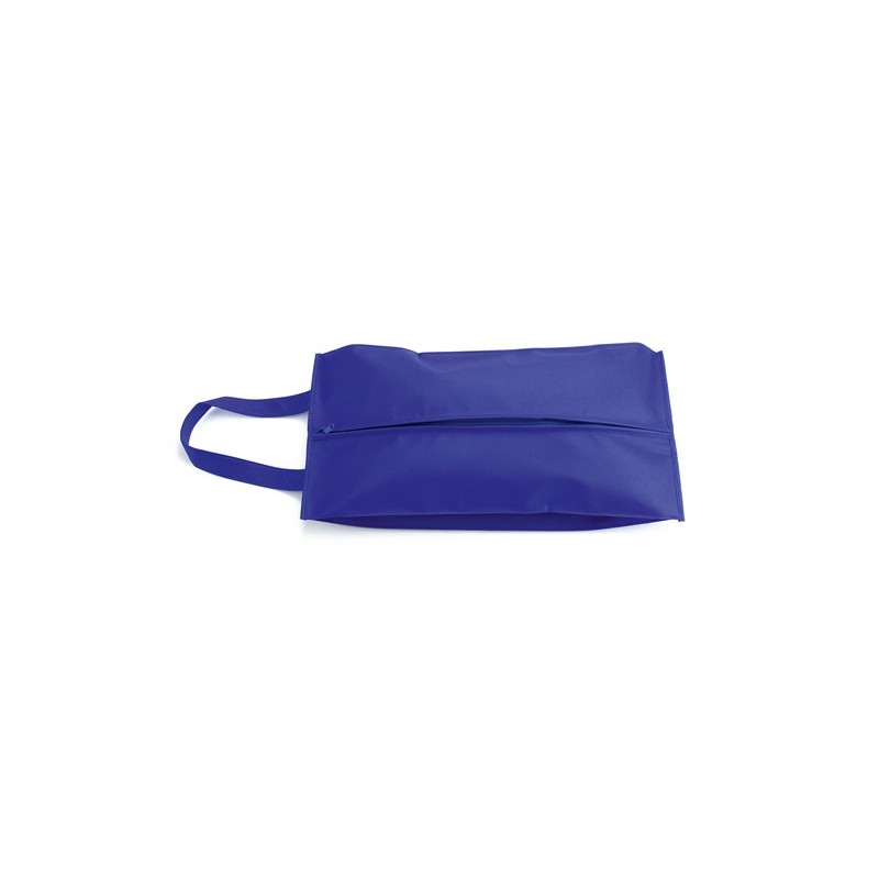 Sac à Chaussures Personnalisé - Recco Matières : polypropylène (PP) Couleurs : bleu impression haute définition