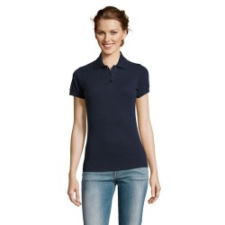 Polo polycoton personnalisé pour femme - PRIME Matières : PET Taille textile : XL Couleurs : french navy goodies entreprise desi