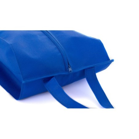 Sac à Chaussures Personnalisé - Recco Matières : polypropylène (PP) Couleurs : bleu cadeau entreprise pas cher