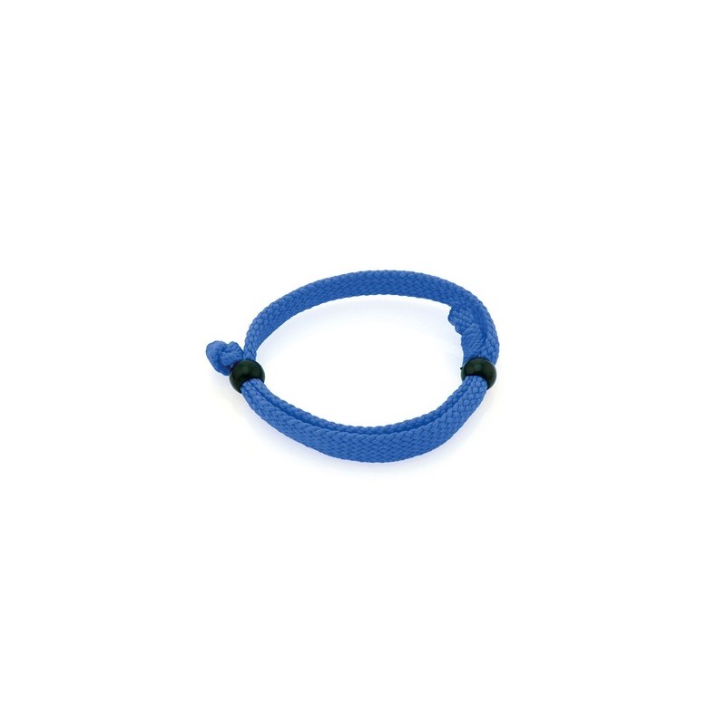 Bracelet personnalisable Mitjansi Matières : polyester Couleurs : noir impression logo haute qualité