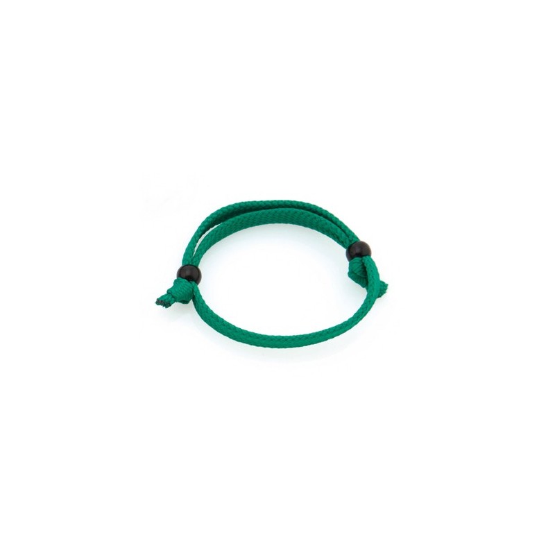 Bracelet personnalisable Mitjansi Matières : polyester Couleurs : noir personnalisation rapide en France