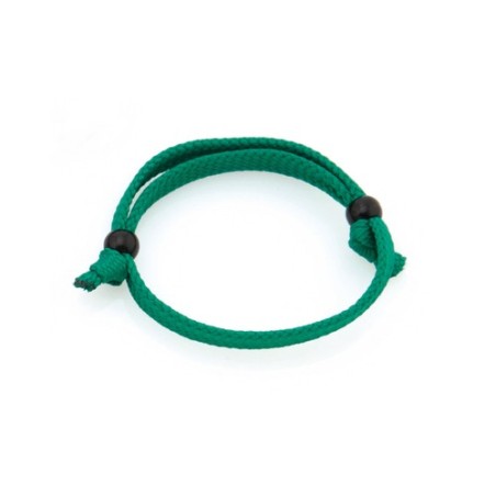 Bracelet personnalisable Mitjansi Matières : polyester Couleurs : noir personnalisation rapide en France
