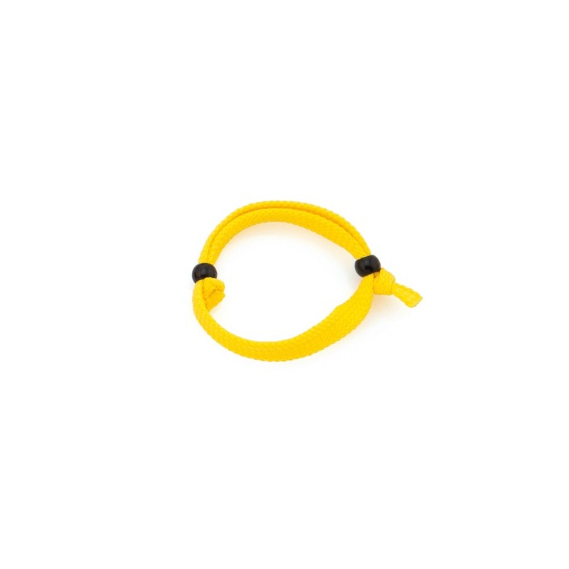 Bracelet personnalisable Mitjansi Matières : polyester Couleurs : noir marquage laser ultra précis