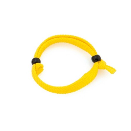 Bracelet personnalisable Mitjansi Matières : polyester Couleurs : noir marquage laser ultra précis