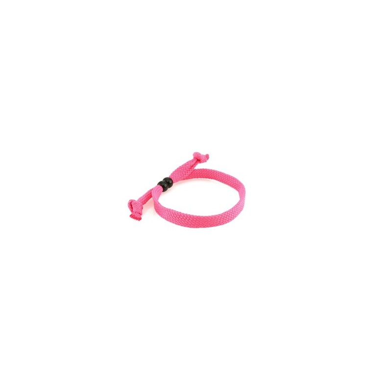 Bracelet personnalisable Mitjansi Matières : polyester Couleurs : noir objet promotionnel éco-responsable