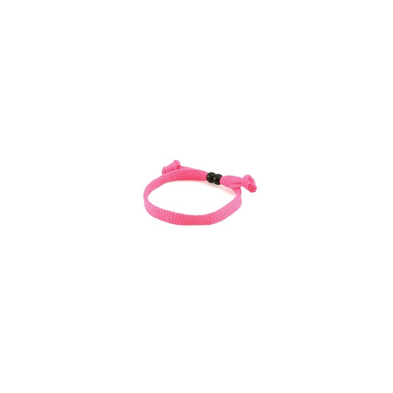 Bracelet personnalisable Mitjansi Matières : polyester Couleurs : noir goodies personnalisé en stock