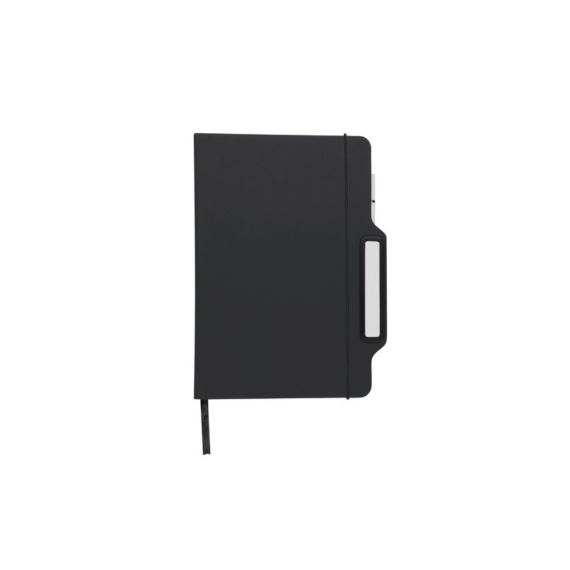 Bloc Notes Personnalisé Économique Support Cruas Matières : PU Couleurs : gris objet promotionnel éco-responsable