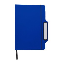 Bloc Notes Personnalisé Économique Support Cruas Matières : PU Couleurs : gris impression logo haute qualité