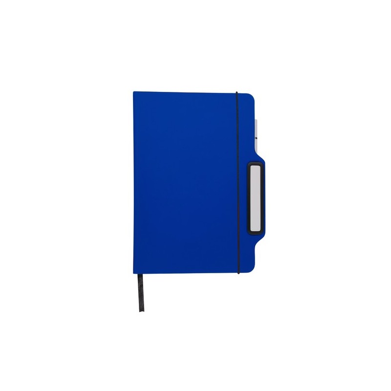 Bloc Notes Personnalisé Économique Support Cruas Matières : PU Couleurs : gris impression logo haute qualité