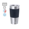 Verre Thermique Personnalisé Économique Zuncex Matières : acier inoxydable Couleurs : bleu marine marquage laser ultra précis