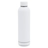 Bidon thermique  avec haut-parleurs personnalisés Meflex Matières : acier inoxydable Couleurs : blanc