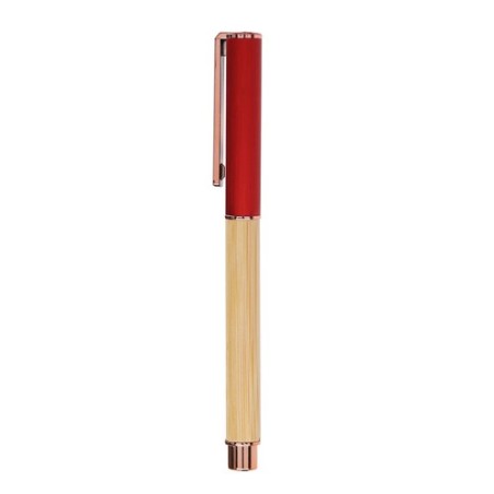 Roller personnalisé pas cher Bobbin Matières : bambou Couleurs : argenté goodies entreprise design