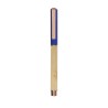 Roller personnalisé pas cher Bobbin Matières : bambou Couleurs : bleu cadeau entreprise pas cher