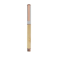 Roller personnalisé pas cher Bobbin Matières : bambou Couleurs : noir cadeau collaborateur premium