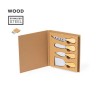 Set Éco-responsable de Fromages Personnalisé - Kubin Matières : bois