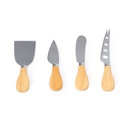 Set Éco-responsable de Fromages Personnalisé - Kubin Matières : bois goodies publicitaire événementiel