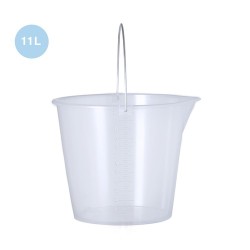 Seau Mesureur Pratique et Polyvalent Personnalisé 11L Lunux Matières : polypropylène (PP)
