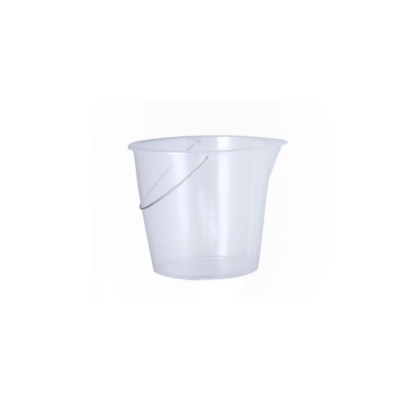 Seau Mesureur Pratique et Polyvalent Personnalisé 11L Lunux Matières : polypropylène (PP) personnalisable avec votre logo