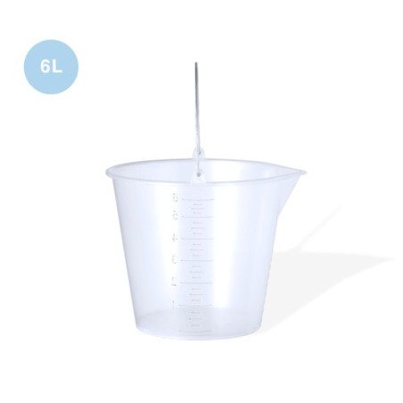 Seau Mesureur Pratique et Transparent 6L Personnalisé Manson Matières : polypropylène (PP)