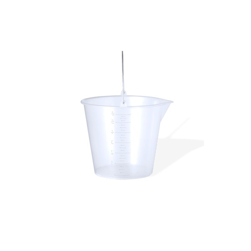 Seau Mesureur Pratique et Transparent 6L Personnalisé Manson Matières : polypropylène (PP) personnalisable avec votre logo