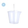 Seau Mesureur Pratique et Transparent 6L Personnalisé Manson Matières : polypropylène (PP) cadeau entreprise pas cher
