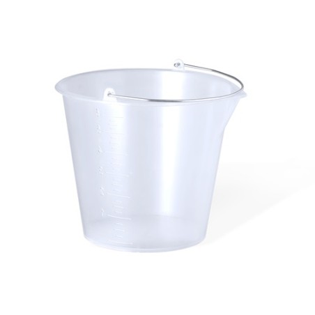 Seau Mesureur Pratique et Transparent 6L Personnalisé Manson Matières : polypropylène (PP) goodies publicitaire événementiel
