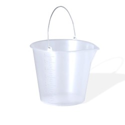 Seau Mesureur Pratique et Transparent 6L Personnalisé Manson Matières : polypropylène (PP) impression haute définition