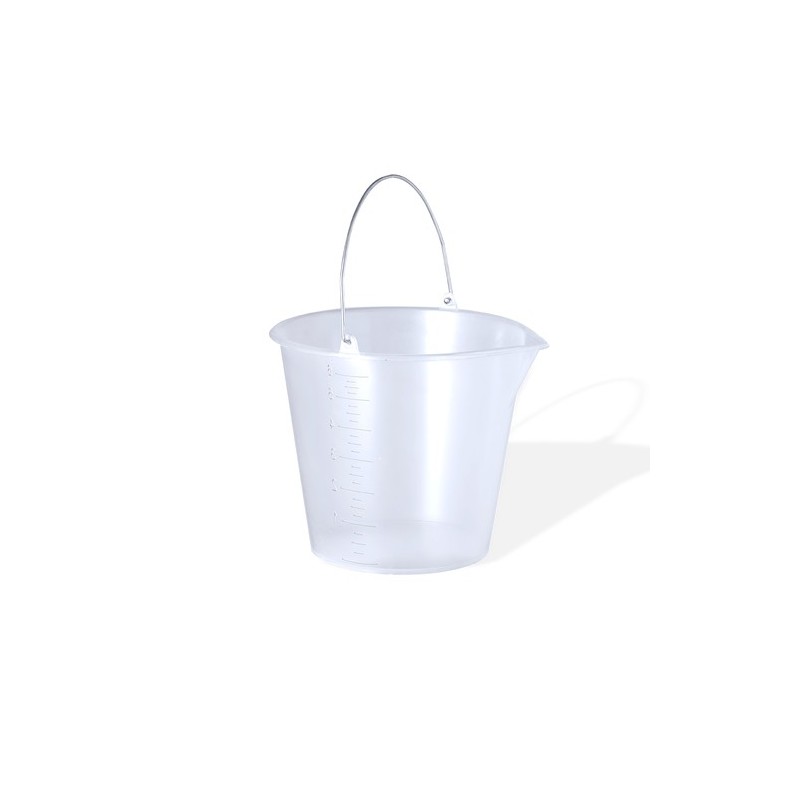 Seau Mesureur Pratique et Transparent 6L Personnalisé Manson Matières : polypropylène (PP) impression haute définition