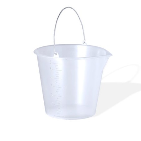 Seau Mesureur Pratique et Transparent 6L Personnalisé Manson Matières : polypropylène (PP) impression haute définition