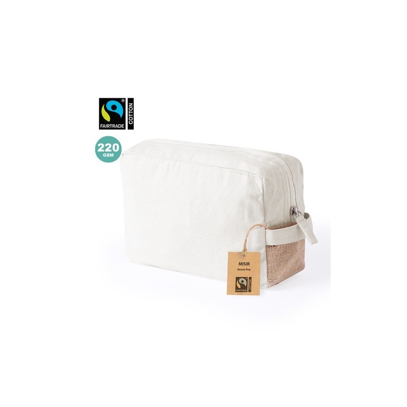 Nécessaire Éthique Personnalisé Fairtrade Misir pas cher Matières : coton