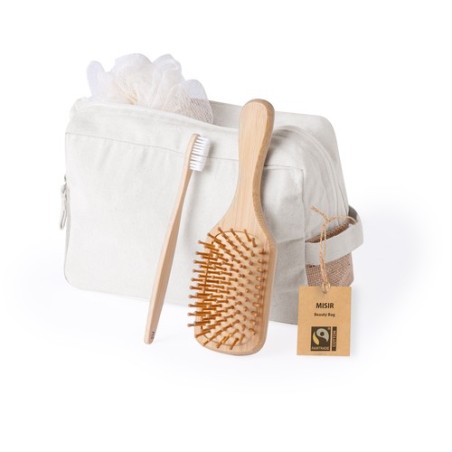 Nécessaire Éthique Personnalisé Fairtrade Misir pas cher Matières : coton goodies publicitaire événementiel