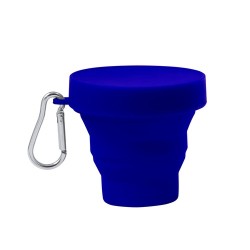 Gobelet Réutilisable Incassable Personnalisé Pliable Klimt Matières : silicone Couleurs : bleu