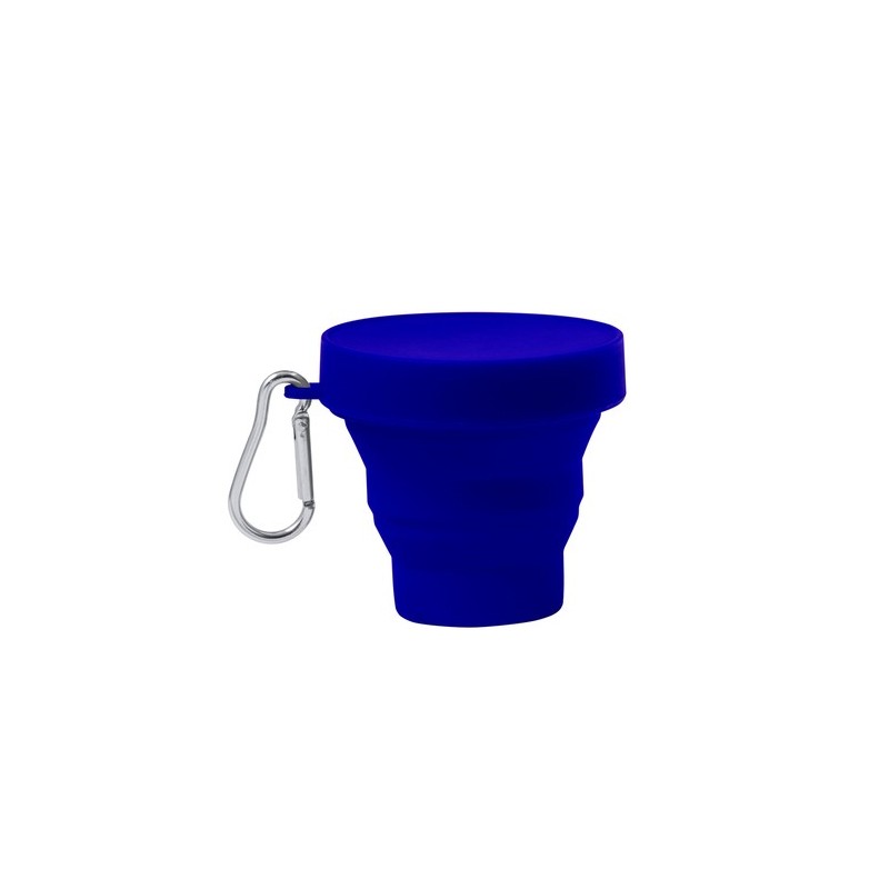 Gobelet Réutilisable Incassable Personnalisé Pliable Klimt Matières : silicone Couleurs : bleu