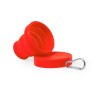 Gobelet Réutilisable Incassable Personnalisé Pliable Klimt Matières : silicone Couleurs : blanc cadeau client original