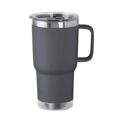 Tasse Isotherme Éco-responsable Personnalisée - Paster Couleurs : gris Matières : acier inoxydable recyclé