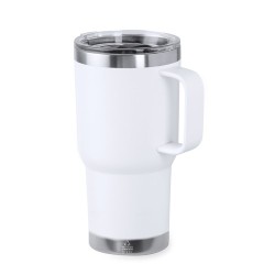 Tasse Isotherme Éco-responsable Personnalisée - Paster Couleurs : bleu marine Matières : acier inoxydable recyclé personnalisati