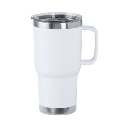 Tasse Isotherme Éco-responsable Personnalisée - Paster Couleurs : bleu marine Matières : acier inoxydable recyclé goodies public