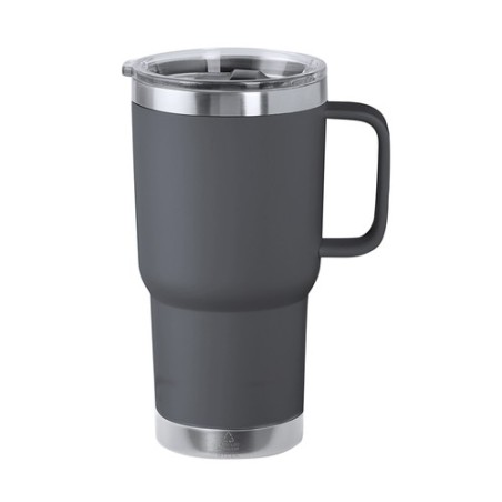 Tasse Isotherme Éco-responsable Personnalisée - Paster Couleurs : bleu marine Matières : acier inoxydable recyclé cadeau collabo
