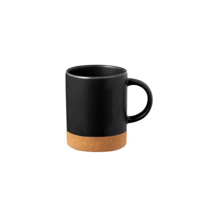 Tasse Éco-responsable Personnalisée Chic Melmak à Petit Prix Matières : liège Couleurs : blanc marquage laser ultra précis