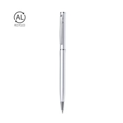 Stylo Éco-responsable Personnalisable de la marque Reist Matières : aluminium recyclé  Couleurs : argenté 2