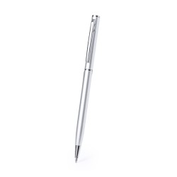 Stylo Éco-responsable Personnalisable de la marque Reist Matières : aluminium recyclé  Couleurs : argenté cadeau entreprise pas 
