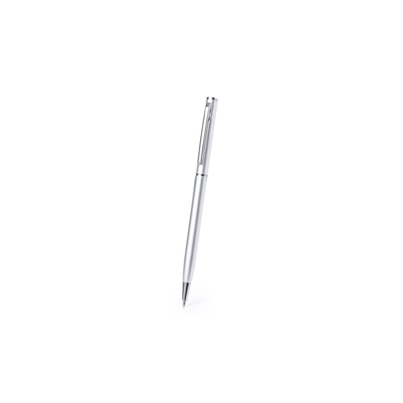 Stylo Éco-responsable Personnalisable de la marque Reist Matières : aluminium recyclé  Couleurs : argenté cadeau entreprise pas 
