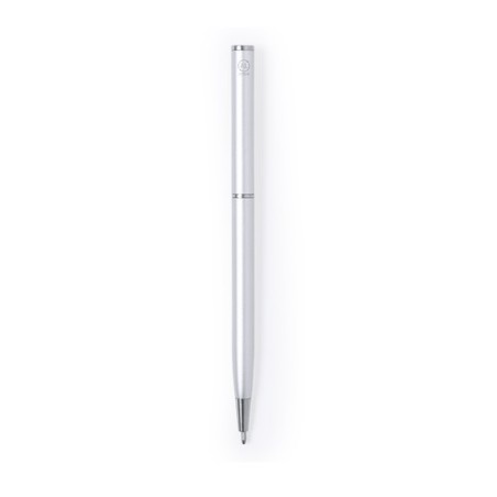 Stylo Éco-responsable Personnalisable de la marque Reist Matières : aluminium recyclé  Couleurs : argenté goodies publicitaire é