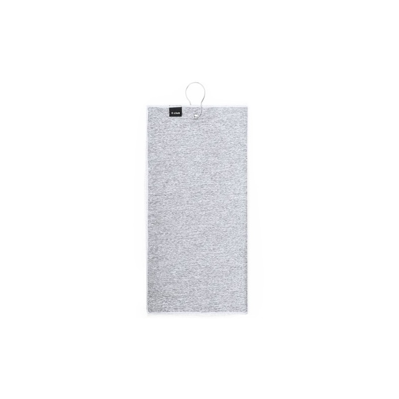 Serviette Éco-responsable et Pratique Personnalisée de Golf Brylix Couleurs : noir Matières : polyester recyclé cadeau entrepris